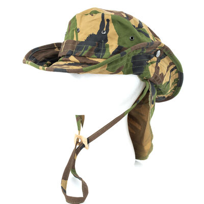 Dutch Woodland Camo Boonie Hat | Wire Brim